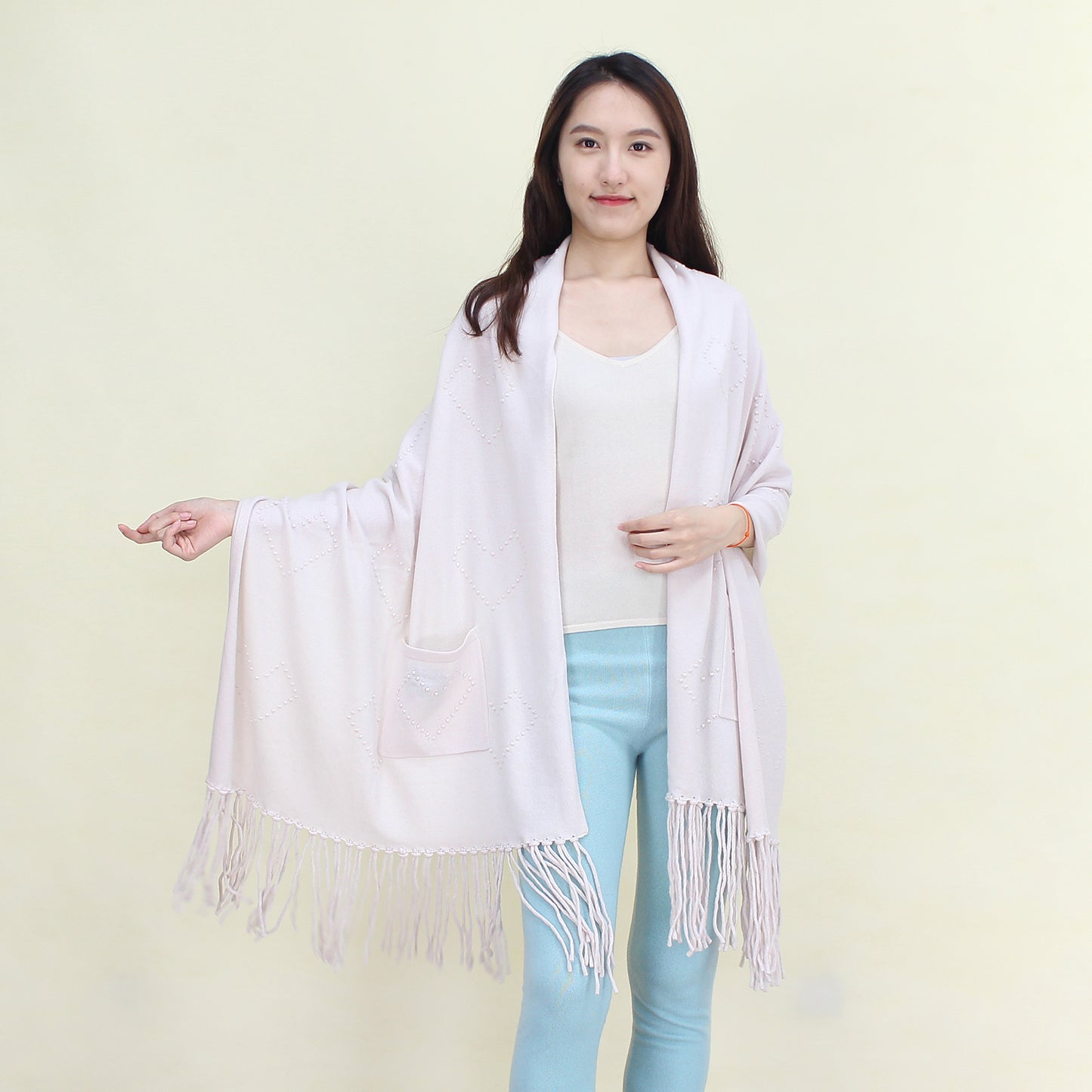 Women's  pure cashmere shawl