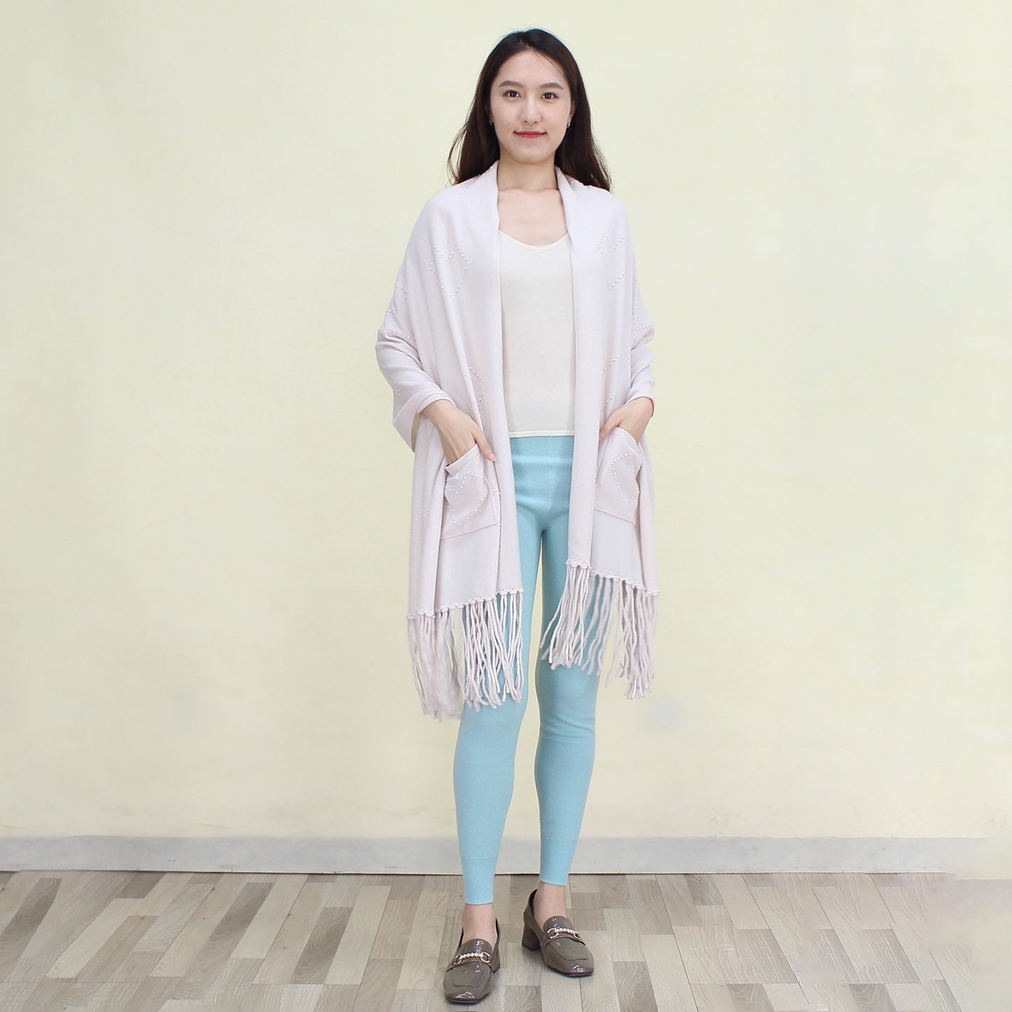 Women's  pure cashmere shawl