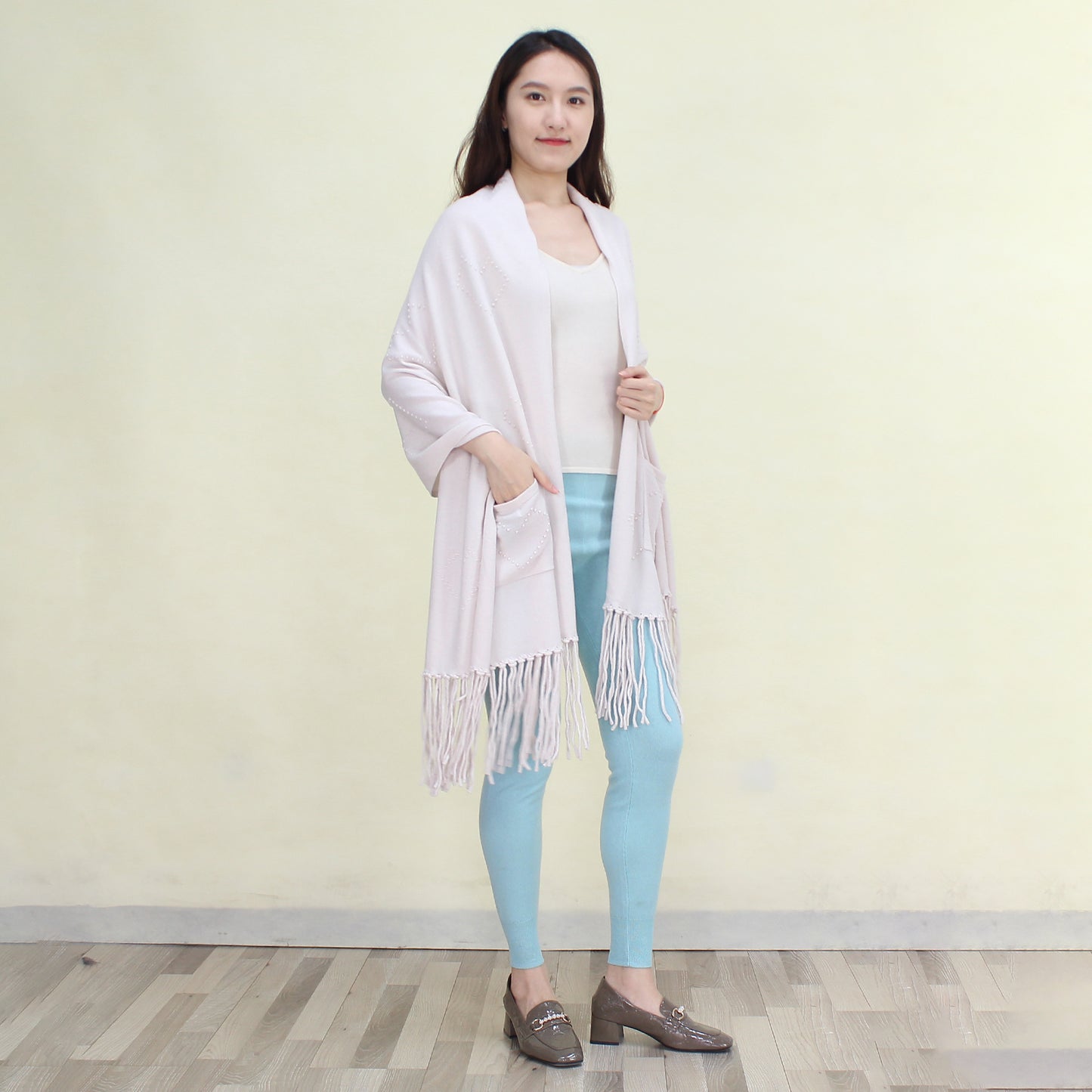 Women's  pure cashmere shawl