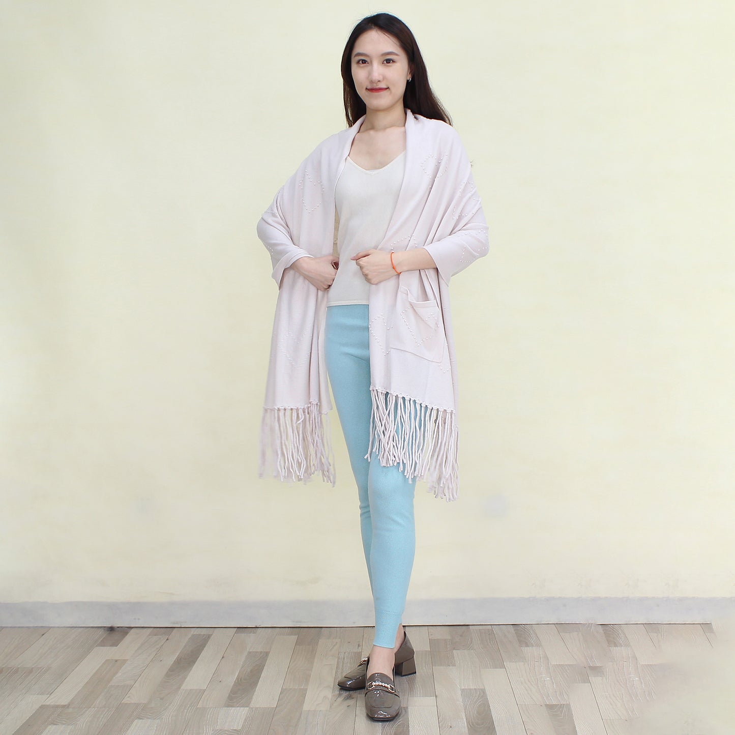 Women's  pure cashmere shawl