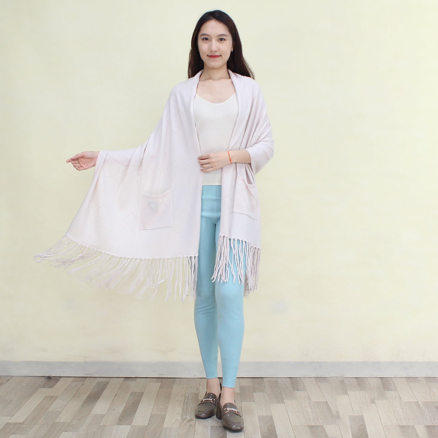 Women's  pure cashmere shawl