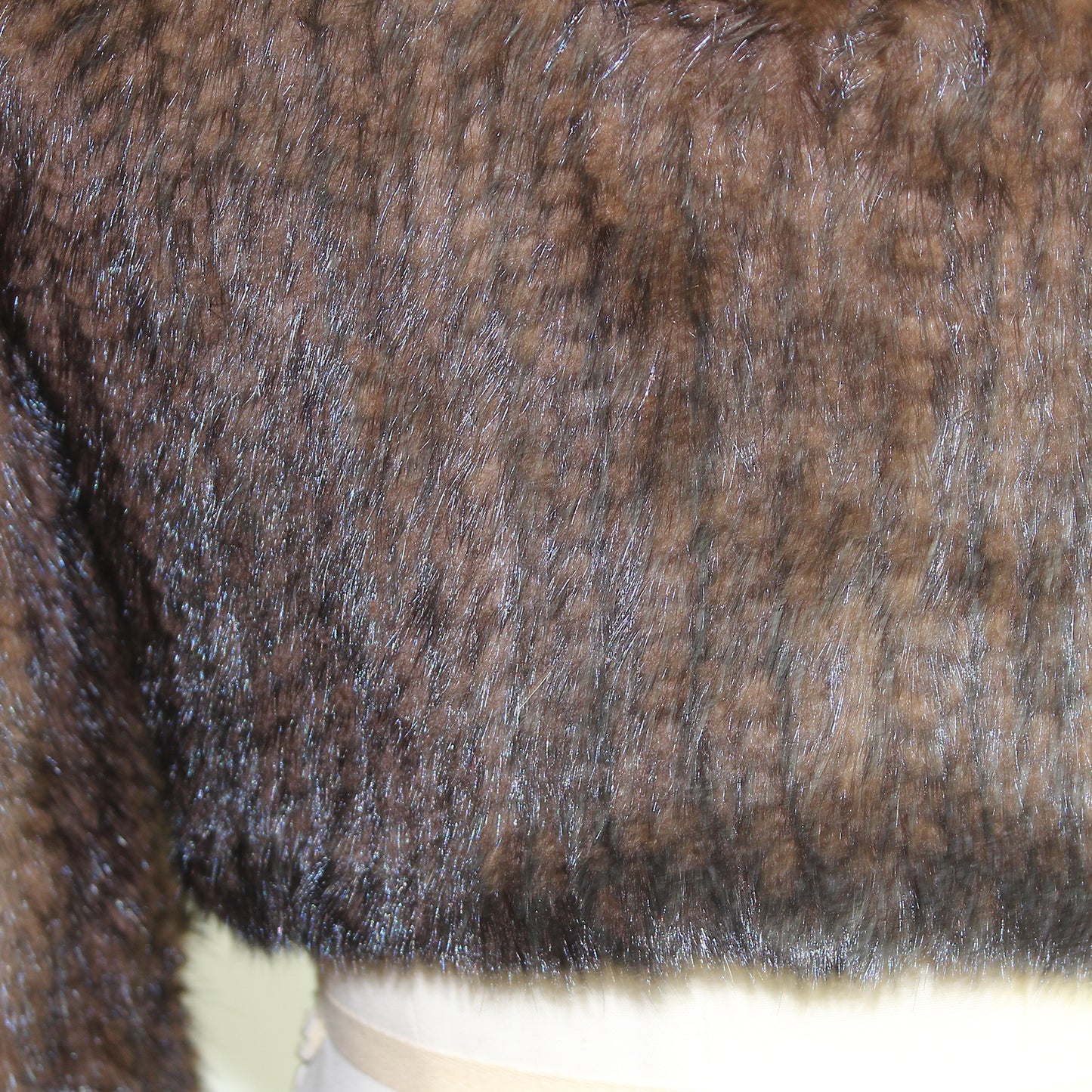 Women's knitted mink top