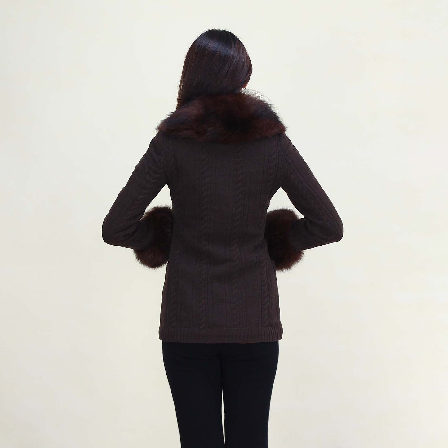 Women's cashmere cardigan