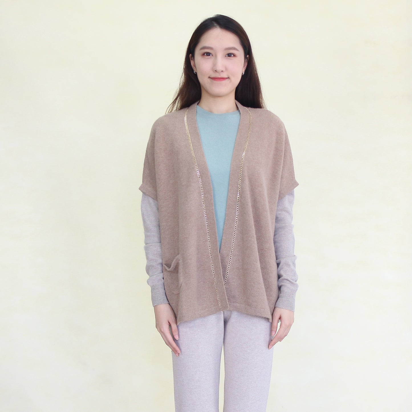 Women's cashmere cardigan