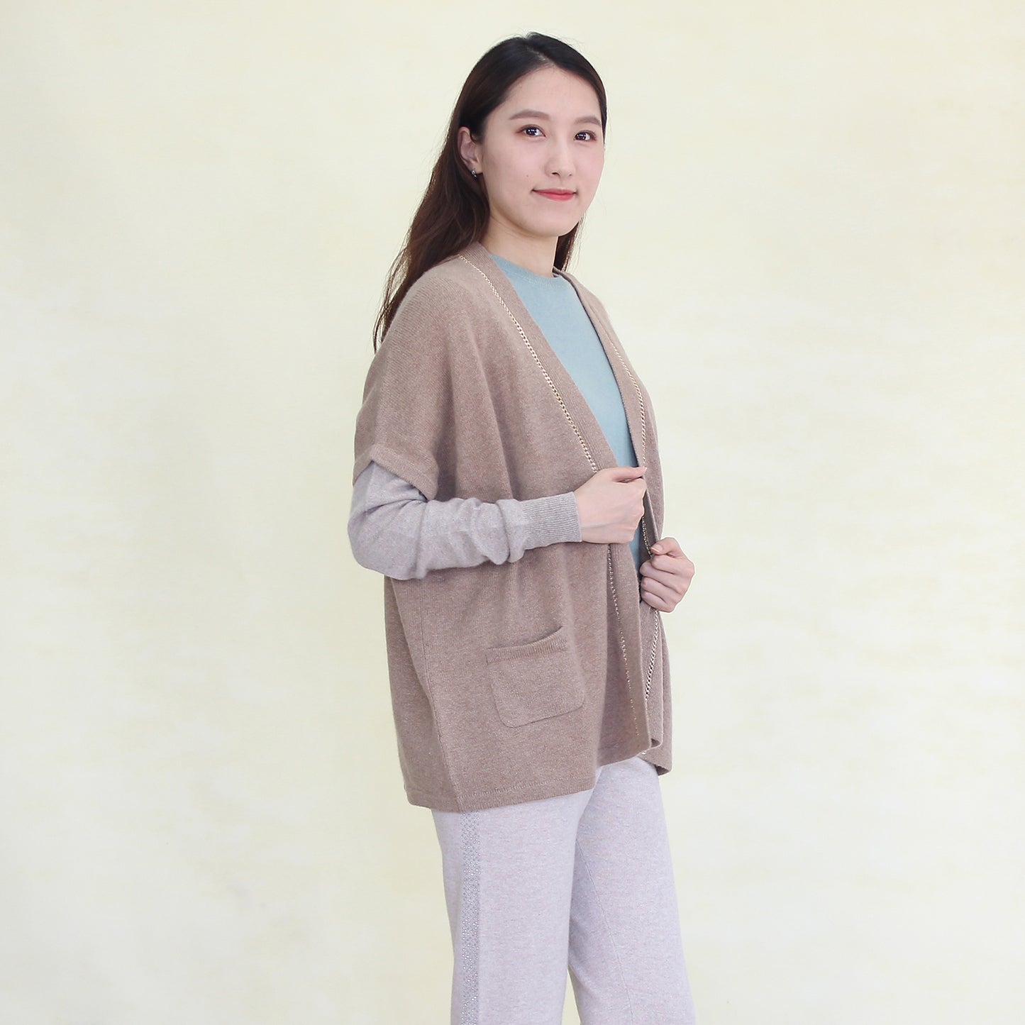 Women's cashmere cardigan