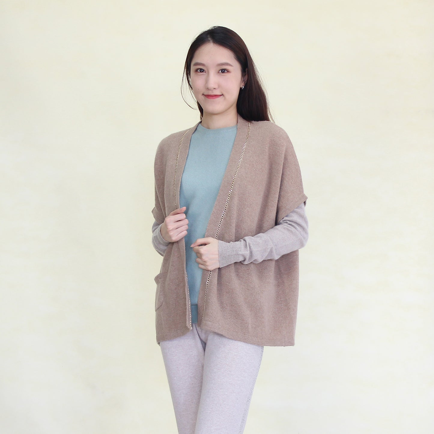 Women's cashmere cardigan