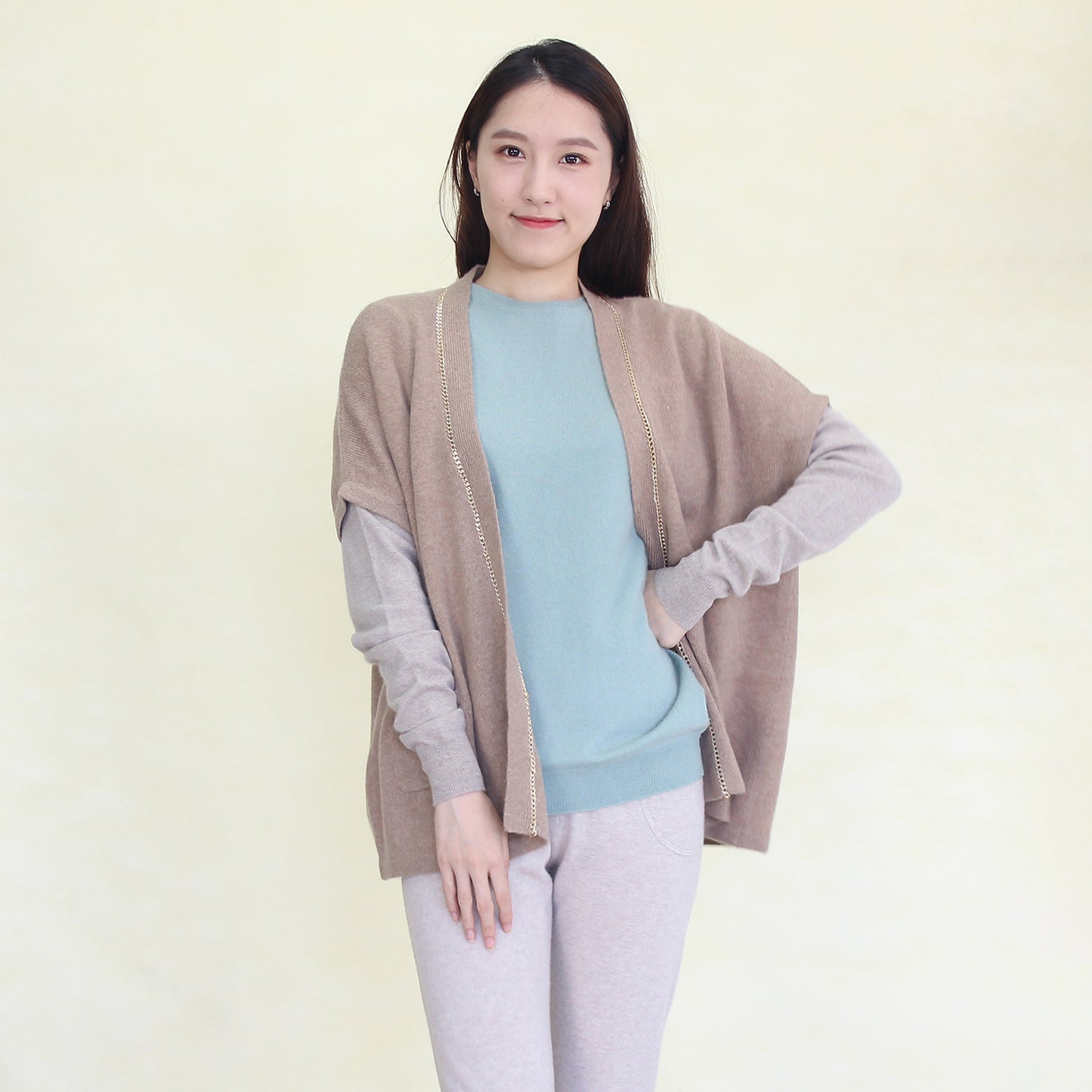 Women's cashmere cardigan