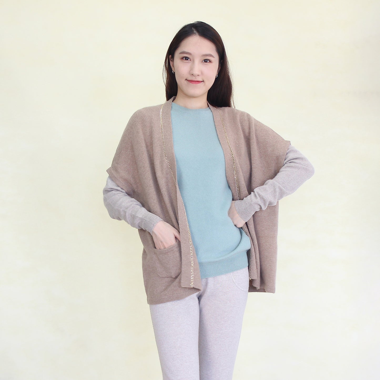 Women's cashmere cardigan