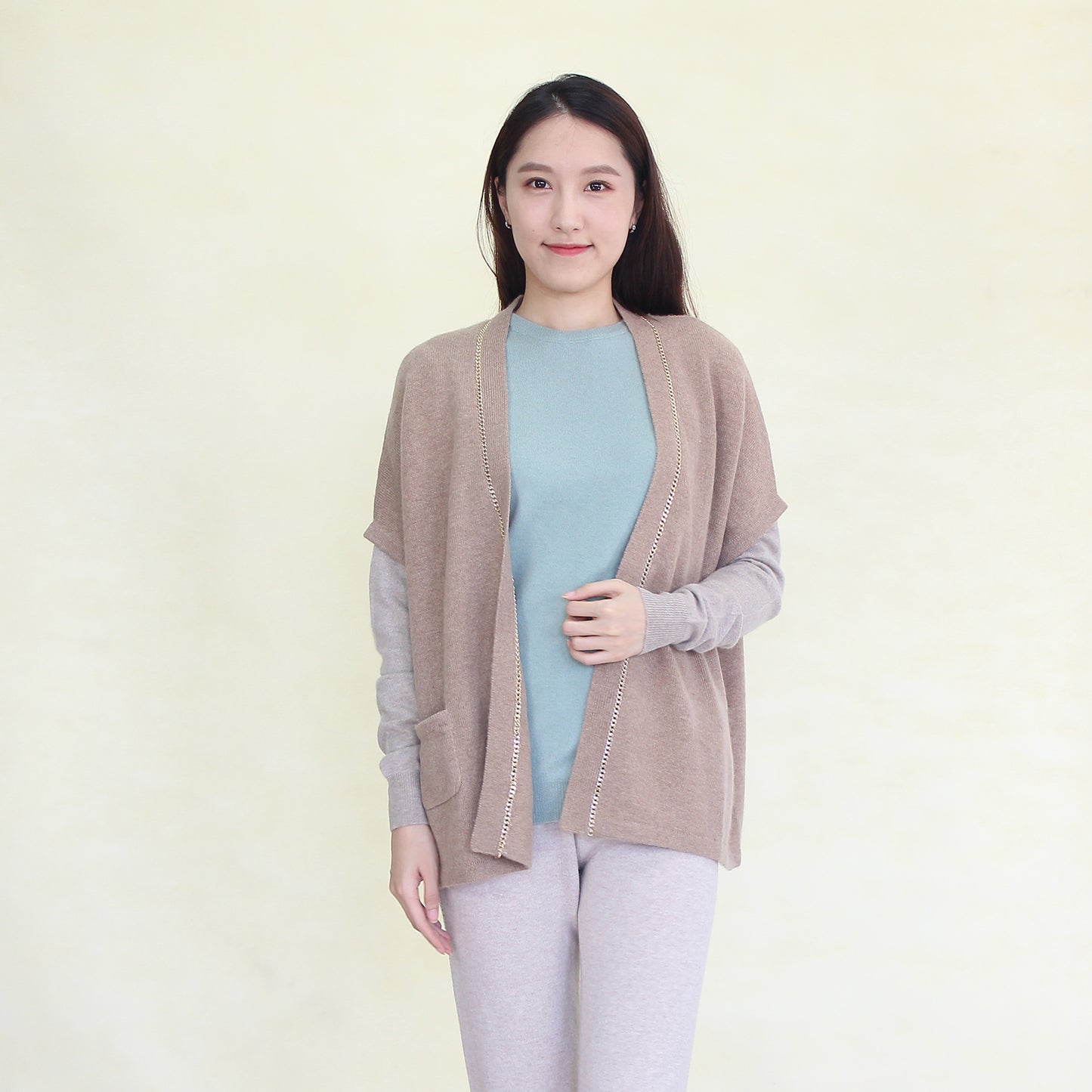 Women's cashmere cardigan