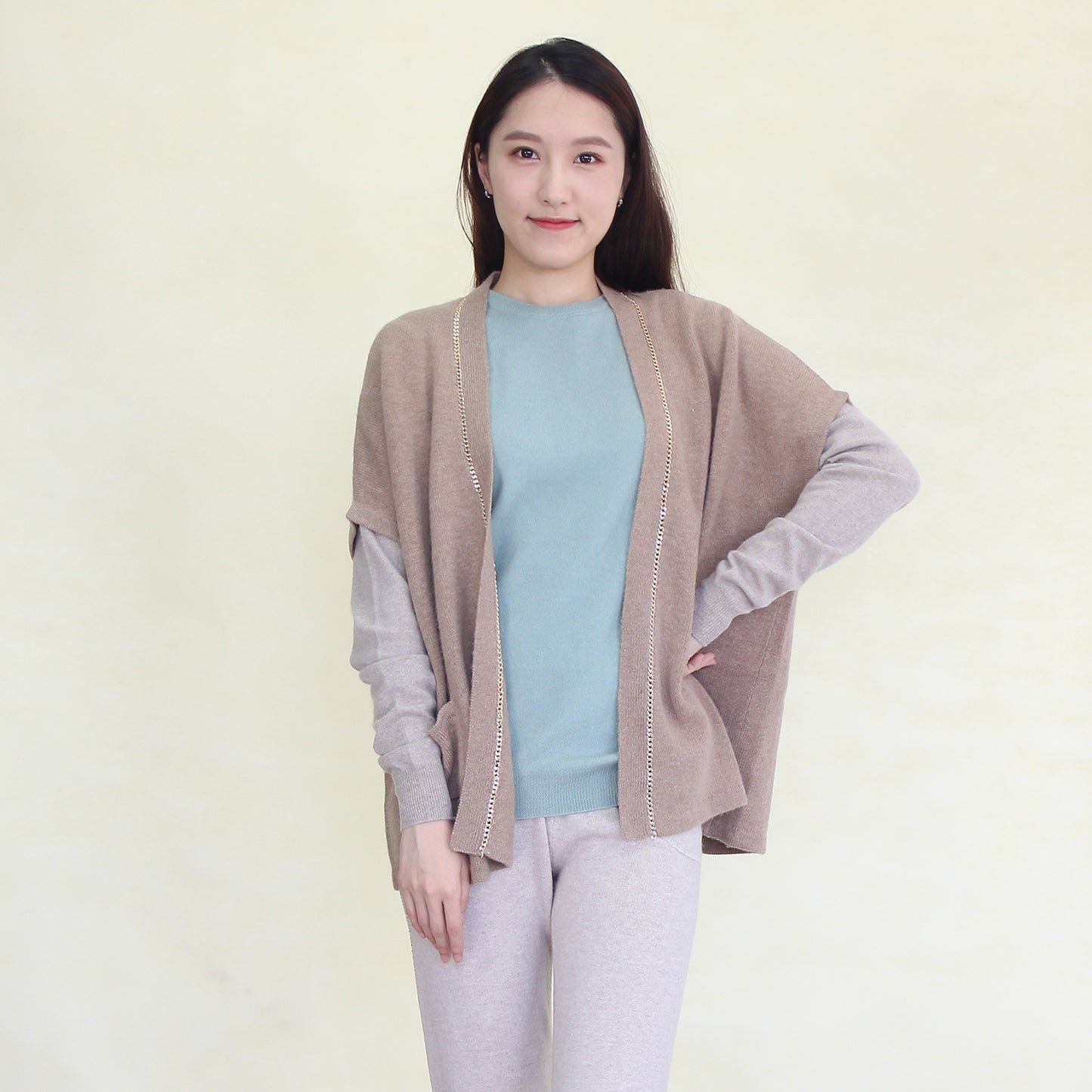 Women's cashmere cardigan