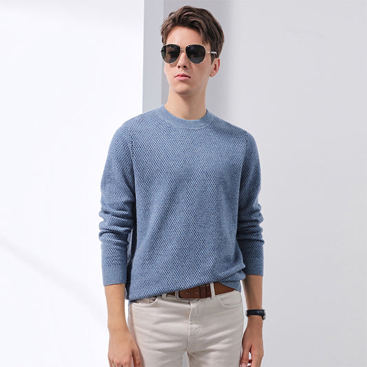 Men's  cotton&cashmere pullover