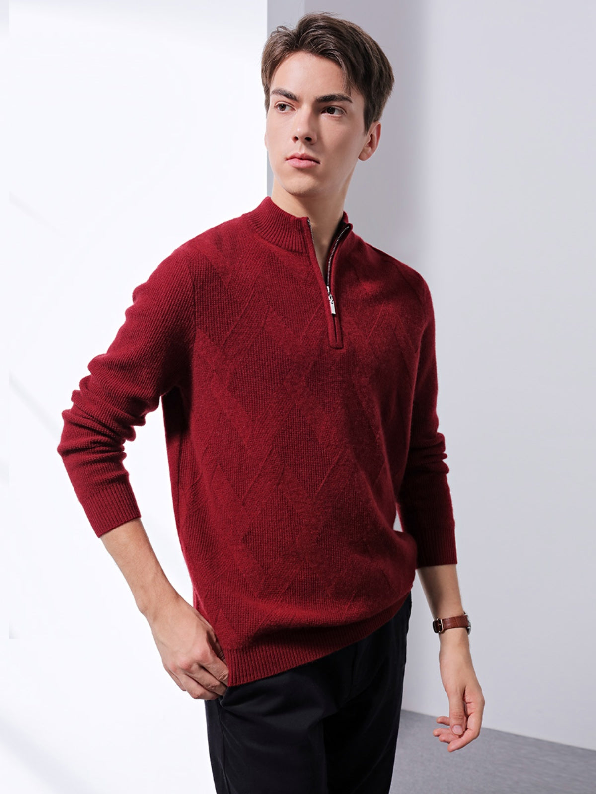 Men's cashmere pullover