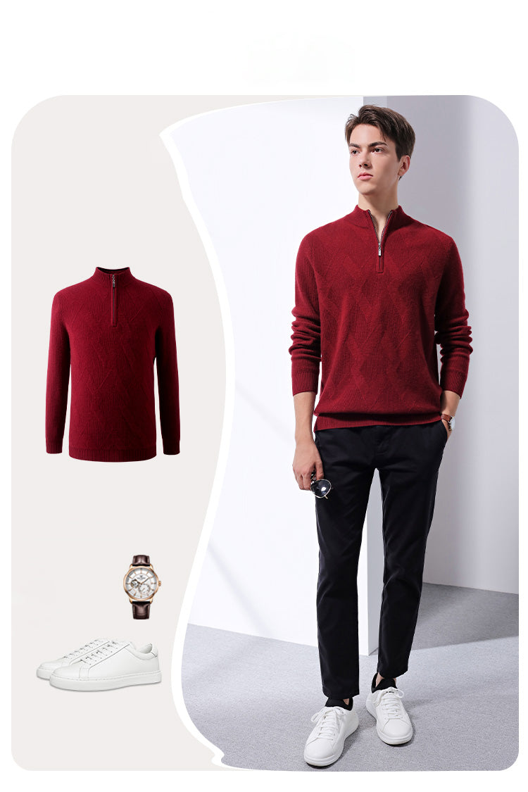 Men's cashmere pullover