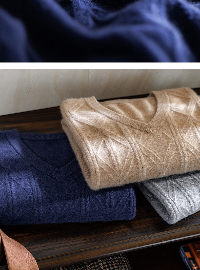 Men's cashmere vest